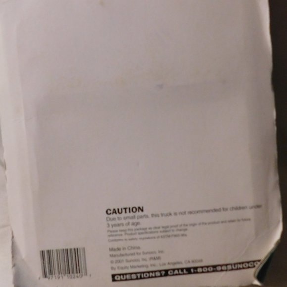 Vintage Sunoco Safari Shuttle Trailer with Lion and Tiger Figures - Picture 5 of 7